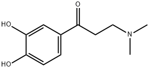 1-Propanone, 1-(3,4-dihydroxyphenyl)-3-(dimethylamino)- (9CI)