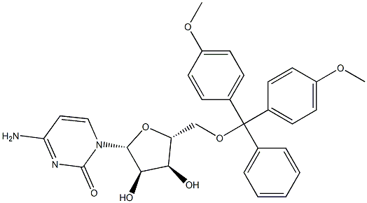 5'-O-[双(4-甲氧基苯基)苯甲基]胞苷