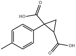1,2-Cyclopropanedicarboxylic acid, 1-(4-methylphenyl)-