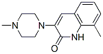 8-methyl-3-(4-methyl-1-piperazinyl)-2(1H)-quinolinone