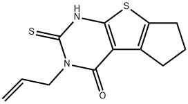 3-丙烯基-2-巯基-3,5,6,7-四氢-4H-环戊醇[4,5]噻吩并[2,3-D]嘧啶-4-酮