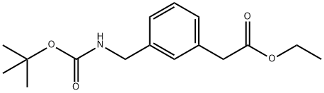 ETHYL 2-(3-(N-BOC-AMINOMETHYL)PHENYL)ACETATE