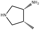3-Pyrrolidinamine,4-methyl-,cis-(9CI)