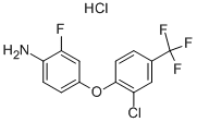4-[2-CHLORO-4-(TRIFLUOROMETHYL)PHENOXY]-2-FLUOROANILINE HYDROCHLORIDE