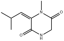 2,5-Piperazinedione,1-methyl-6-(2-methylpropylidene)-,(E)-(9CI)