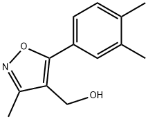 4-Isoxazolemethanol,5-(3,4-dimethylphenyl)-3-methyl-(9CI)