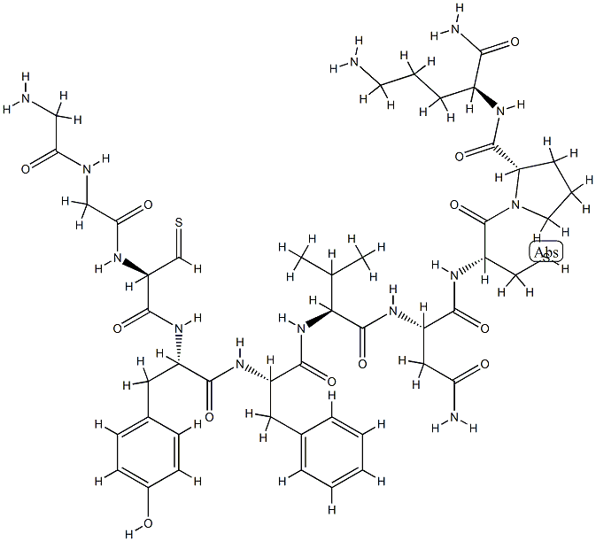 vasopressin, 2-Gly-9-des-Gly-4-Val-8-Orn-