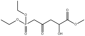 5-Diethoxyphosphinyl-2-hydroxy-4-oxopentanoic acid methyl ester