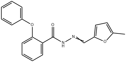 PNU 74654,2-PHENOXYBENZOICACID-[(5-METHYL-2-FURANYL)METHYLENE]HYDRAZIDE