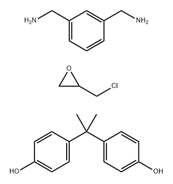 Phenol, 4,4-(1-methylethylidene)bis-, polymer with 1,3-benzenedimethanamine and (chloromethyl)oxirane