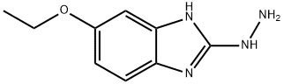Benzimidazole, 5(or 6)-ethoxy-2-hydrazino- (6CI)