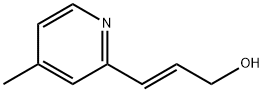 2-Propen-1-ol,3-(4-methyl-2-pyridinyl)-,(E)-(9CI)