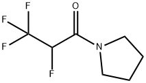 Pyrrolidine, 1-(2,3,3,3-tetrafluoro-1-oxopropyl)- (9CI)