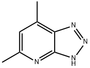 v-Triazolo[4,5-b]pyridine, 5,7-dimethyl- (6CI)