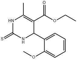 ethyl 4-(2-methoxyphenyl)-6-methyl-2-thioxo-1,2,3,4-tetrahydropyrimidine-5-carboxylate