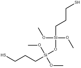 1-Propanethiol, 3,3-(1,1,3,3-tetramethoxy-1,3-disiloxanediyl)bis-
