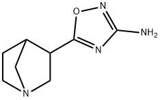 3-(3-amino-1,2,4-oxadiazol-5-yl)-1-azabicyclo(2.2.1)heptane