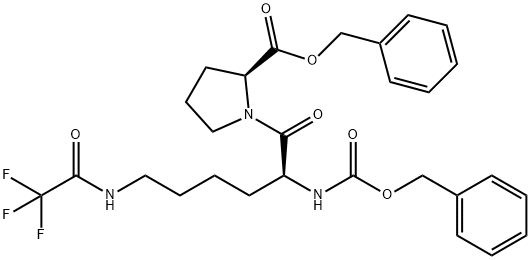 (S)-苄基 1-[(S)-2-苄氧羰基氨基-6-(2,2,2-三氟乙酰胺基)己酰基]吡咯烷-2-羧酸酯