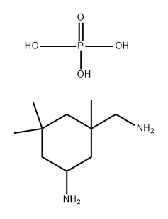 A mixture of: cis-(5-ammonium-1,3,3-trimethyl)-cyclohexanemethylammonium phosphate (1:1) trans-(5-ammonium-1,3,3-trimethyl)-cyclohexanemethylammonium phosphate (1:1)