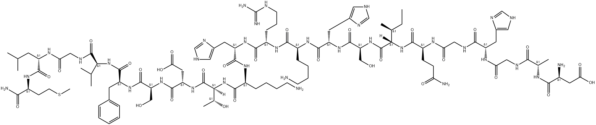 gamma-preprotachykinin amide (72-92)