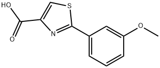 2-(3-甲氧基苯基)噻唑-4-羧酸