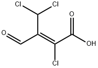 2-chloro-3-(dichloromethyl)-4-oxobutenoic acid