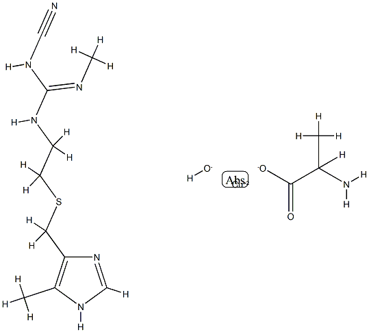 copper(II)-cimetidine-alanine complex