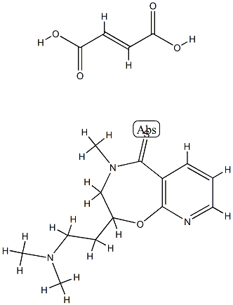 2-[2-(Dimethylamino)ethyl]-3,4-dihydro-4-methylpyrido[3,2-f][1,4]oxazepine-5(2H)-thione/(E)-2-butenedioic acid,(1:x)