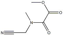 Acetic acid, [(cyanomethyl)methylamino]oxo-, methyl ester (9CI)