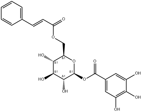 1-O-galloyl-6-O-cinnamoylglucose