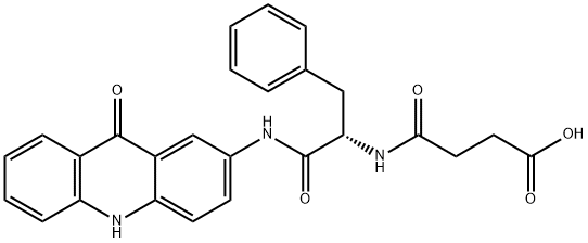 N-(N-SUCCINYL-L-PHENYLALANYL)-2-AMINOACRIDONE