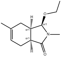 1H-Isoindol-1-one,3-ethoxy-2,3,3a,4,7,7a-hexahydro-2,5-dimethyl-,(3alpha,3abta,7abta)-(9CI)