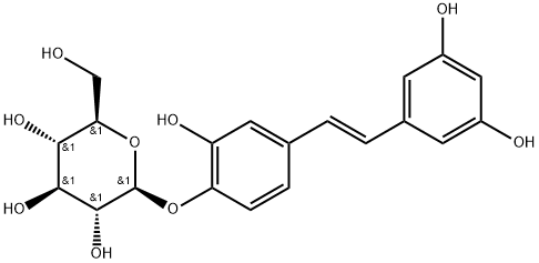 白皮杉醇4'-O-Β-D-吡喃葡萄糖苷