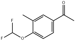 1-(4-Difluoromethoxy-3-methylphenyl)-ethanone