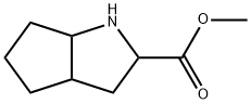 Cyclopenta[b]pyrrole-2-carboxylic acid, octahydro-, methyl ester (9CI)