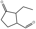Cyclopentanecarboxaldehyde, 2-ethyl-3-oxo- (9CI)