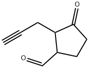 Cyclopentanecarboxaldehyde, 3-oxo-2-(2-propynyl)- (9CI)