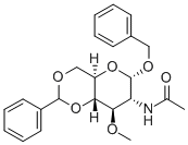苄基2-乙酰氨基-4,6-O-亚苄基-2-脱氧-3-O-甲基-Α-D-吡喃葡萄糖苷