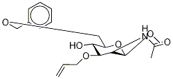 Methyl 2-(AcetylaMino)-2-deoxy-6-O-(phenylMethyl)-3-O-2-propen-1-yl-β-D-glucopyranoside