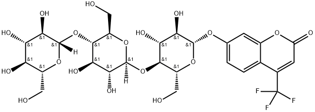 7-[(O-BETA-D-吡喃葡萄糖基-(1-4)-O-BETA-D-吡喃葡萄糖基-(1-4)-BETA-D-吡喃葡萄糖基)氧基]-4-(三氟甲基)-2H-1-苯并吡喃-2-酮