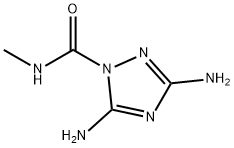 1H-1,2,4-Triazole-1-carboxamide,3,5-diamino-N-methyl-(9CI)