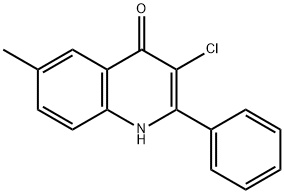 4(1H)-Quinolinone,  3-chloro-6-methyl-2-phenyl-