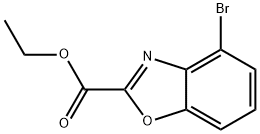 2-Benzoxazolecarboxylic acid, 4-broMo-, ethyl ester