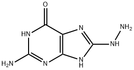 1H-Purine-6,8-dione,2-amino-7,9-dihydro-,8-hydrazone(9CI)