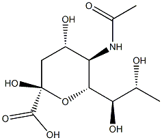 N-acetyl-9-deoxyneuraminic acid
