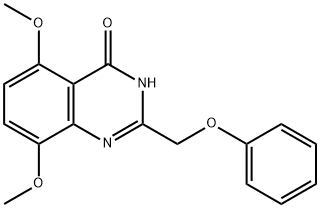 4(1H)-Quinazolinone,  5,8-dimethoxy-2-(phenoxymethyl)-  (9CI)