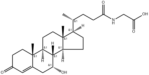 N-[(7α)-7-Hydroxy-3,24-dioxochol-4-en-24-yl]glycine