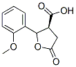 (3S)-2-(2-METHOXYPHENYL)-5-OXOTETRAHYDROFURAN-3-CARBOXYLIC ACID