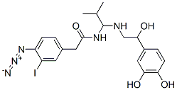 N-(4-azido-3-iodophenethylamidoisobutyl)norepinephrine