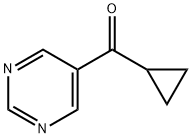Methanone, cyclopropyl-5-pyrimidinyl- (9CI)